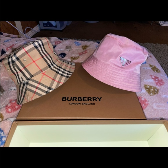 Burberry and Prada Bucket hat. Selling together or separate. - Picture 1 of 1